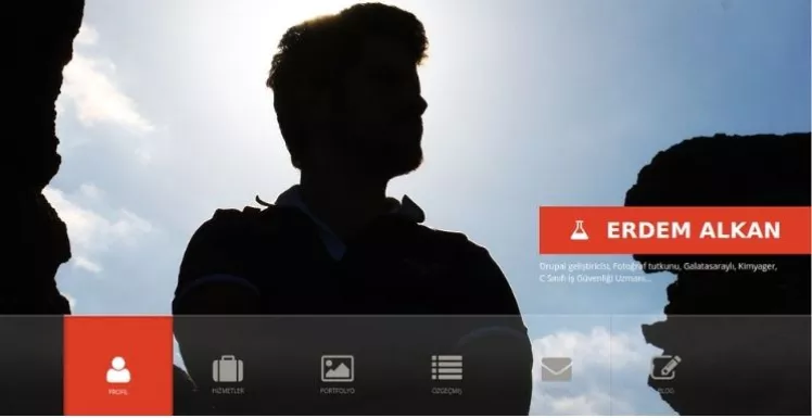 Erdem Alkan Portfolyo sitesi
